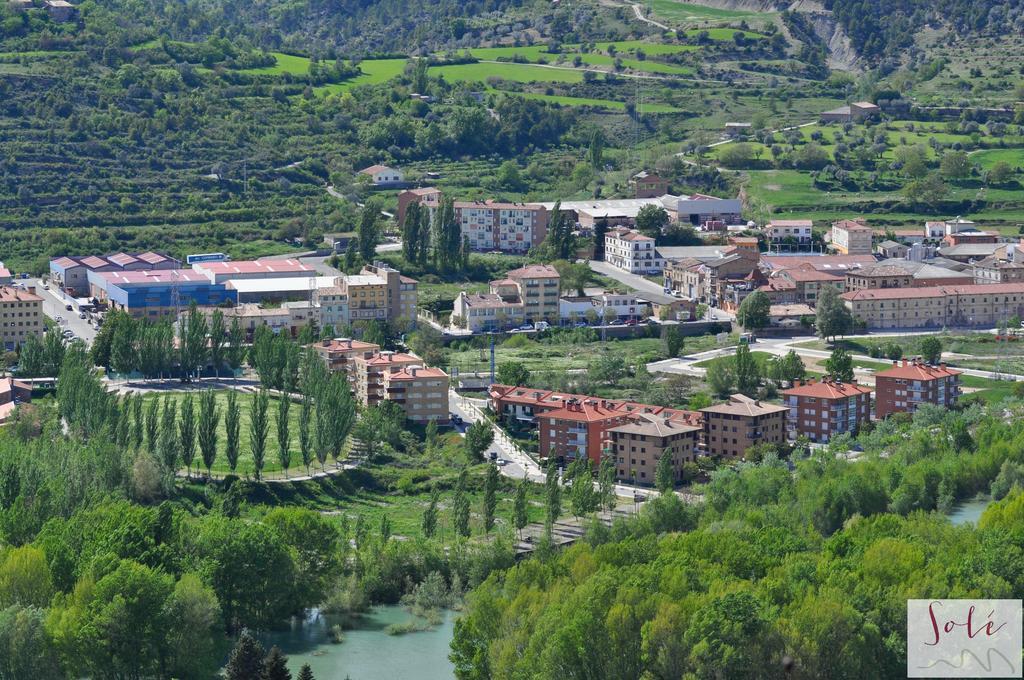Hotel Sole Pobla de Segur Luaran gambar